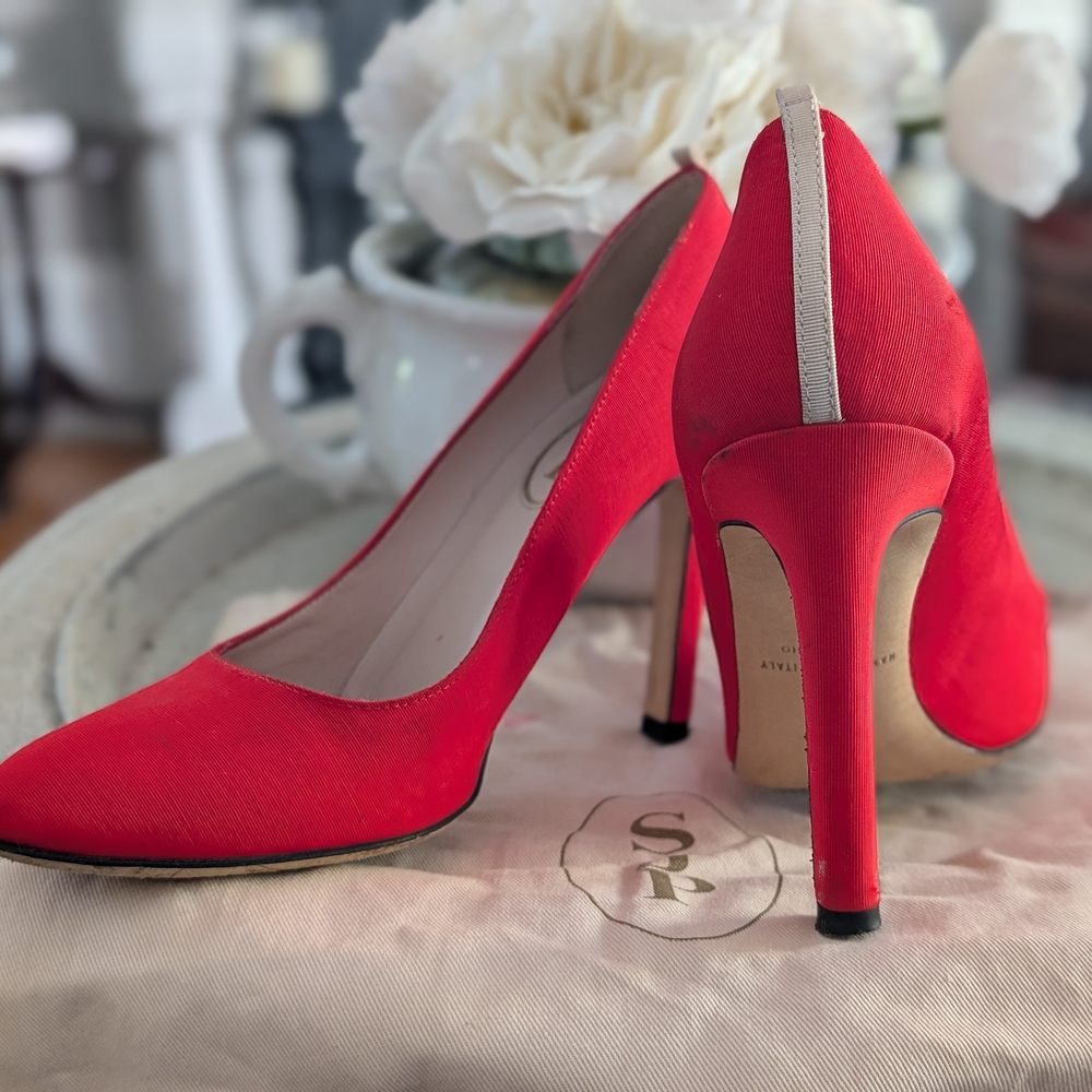 Elegant Red High Heels